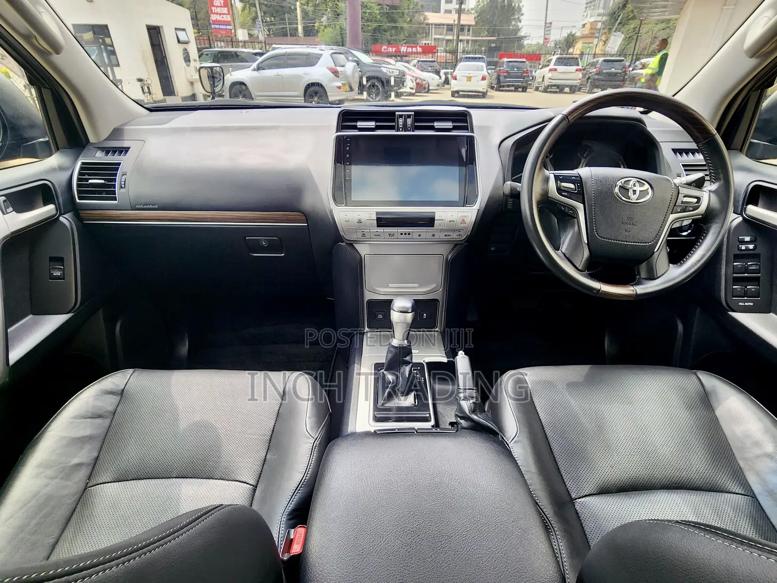 Toyota Land Cruiser Prado 2018 Matt Black