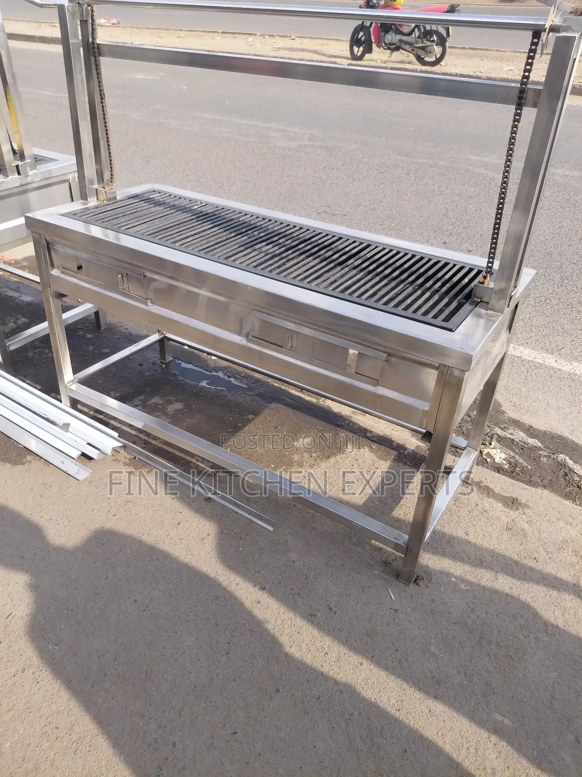 Stainless Steel Large Grill