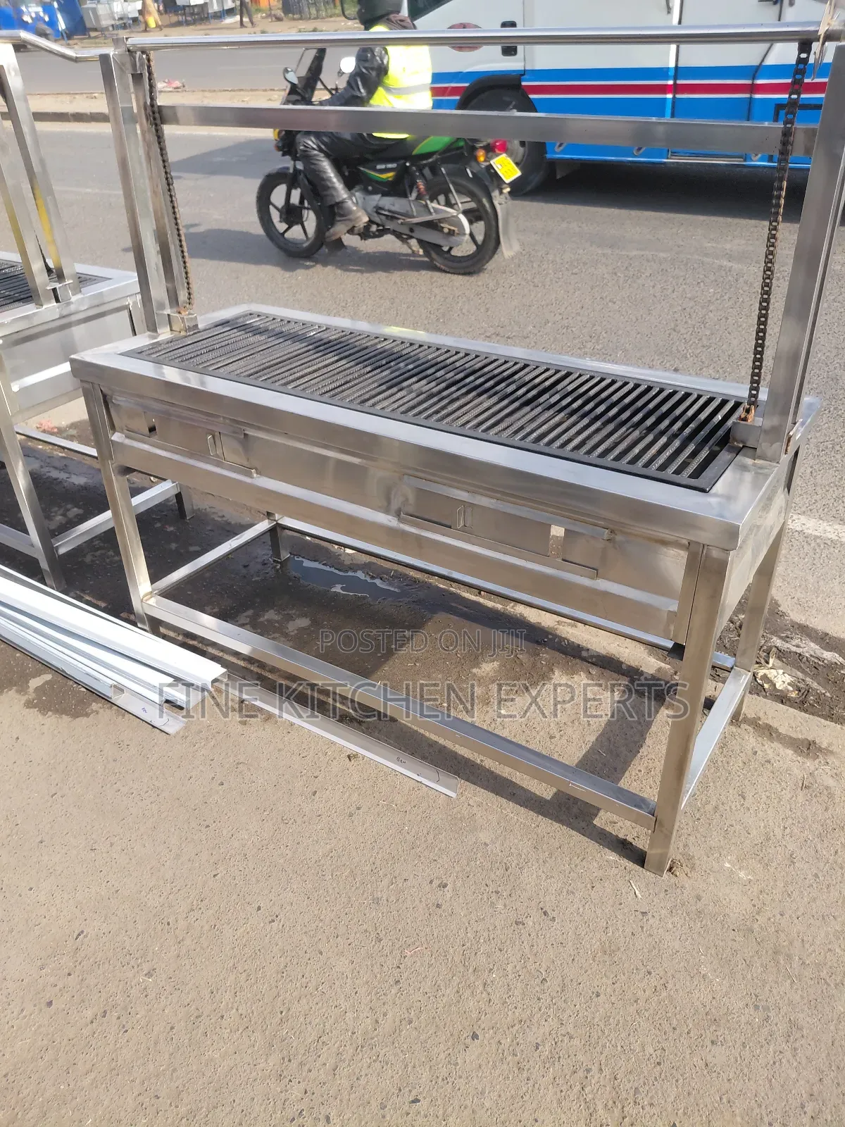 Stainless Steel Large Grill