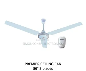 Premier 56" Ceiling Fan With 3 Blades