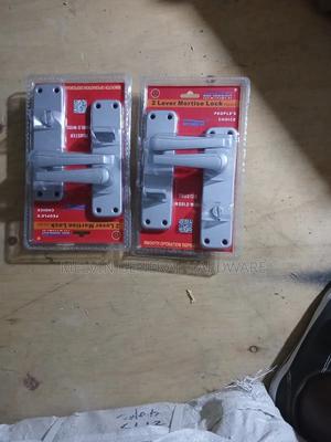 Mortoise Bathroom Lock Silver - thumbnail 2