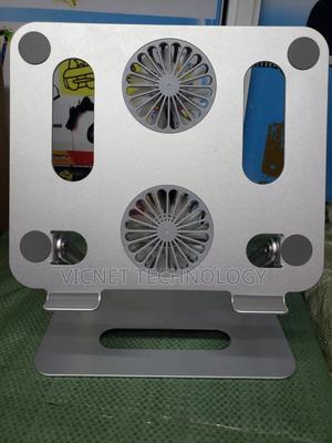 Dual Fun Laptop Cooling Pad With Adjustable Height and Angle - thumbnail 2