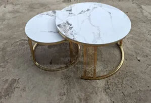 Modern Impoted Marble Nesting Coffee Table