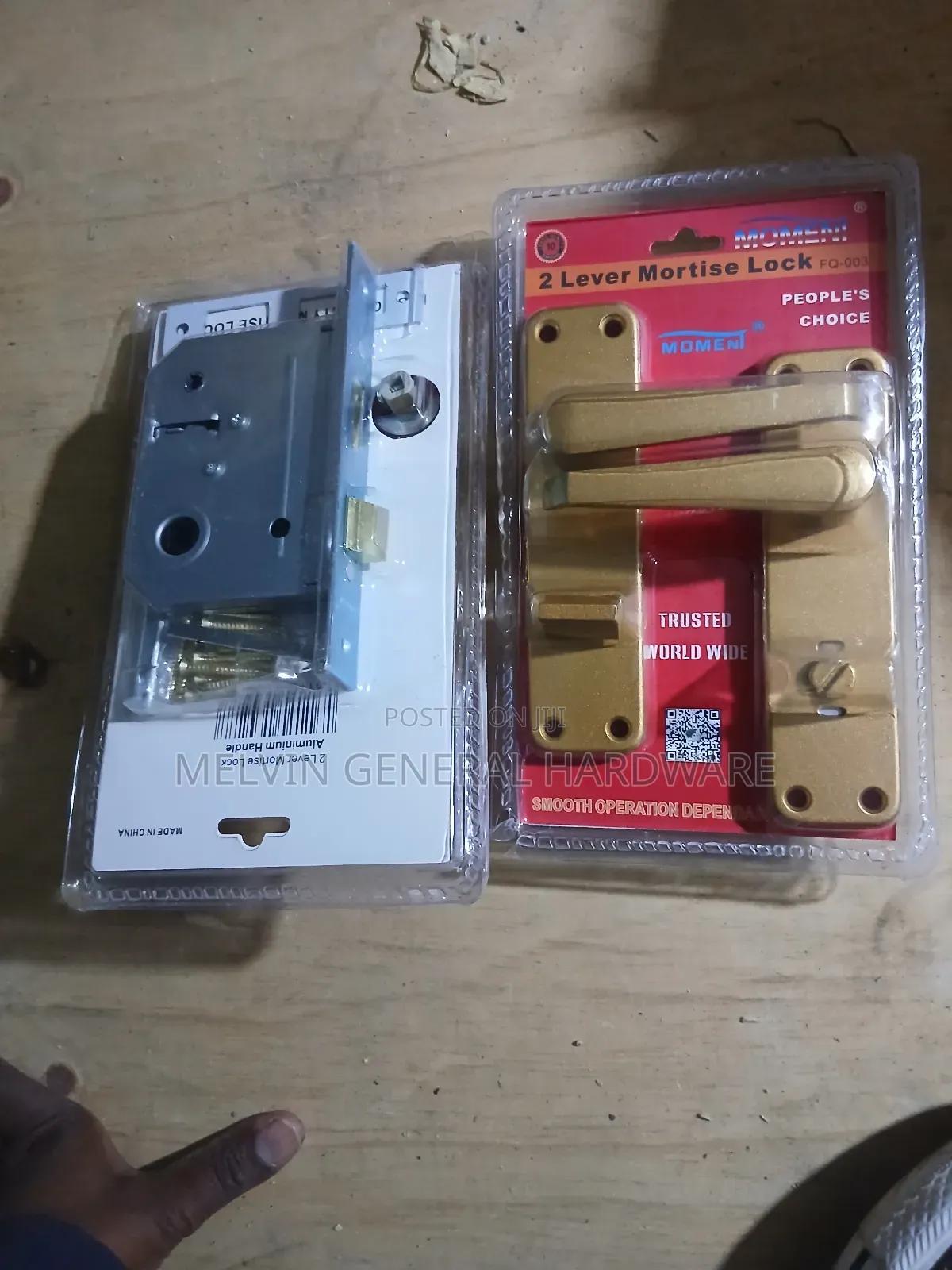 Gold Bathroom Lock