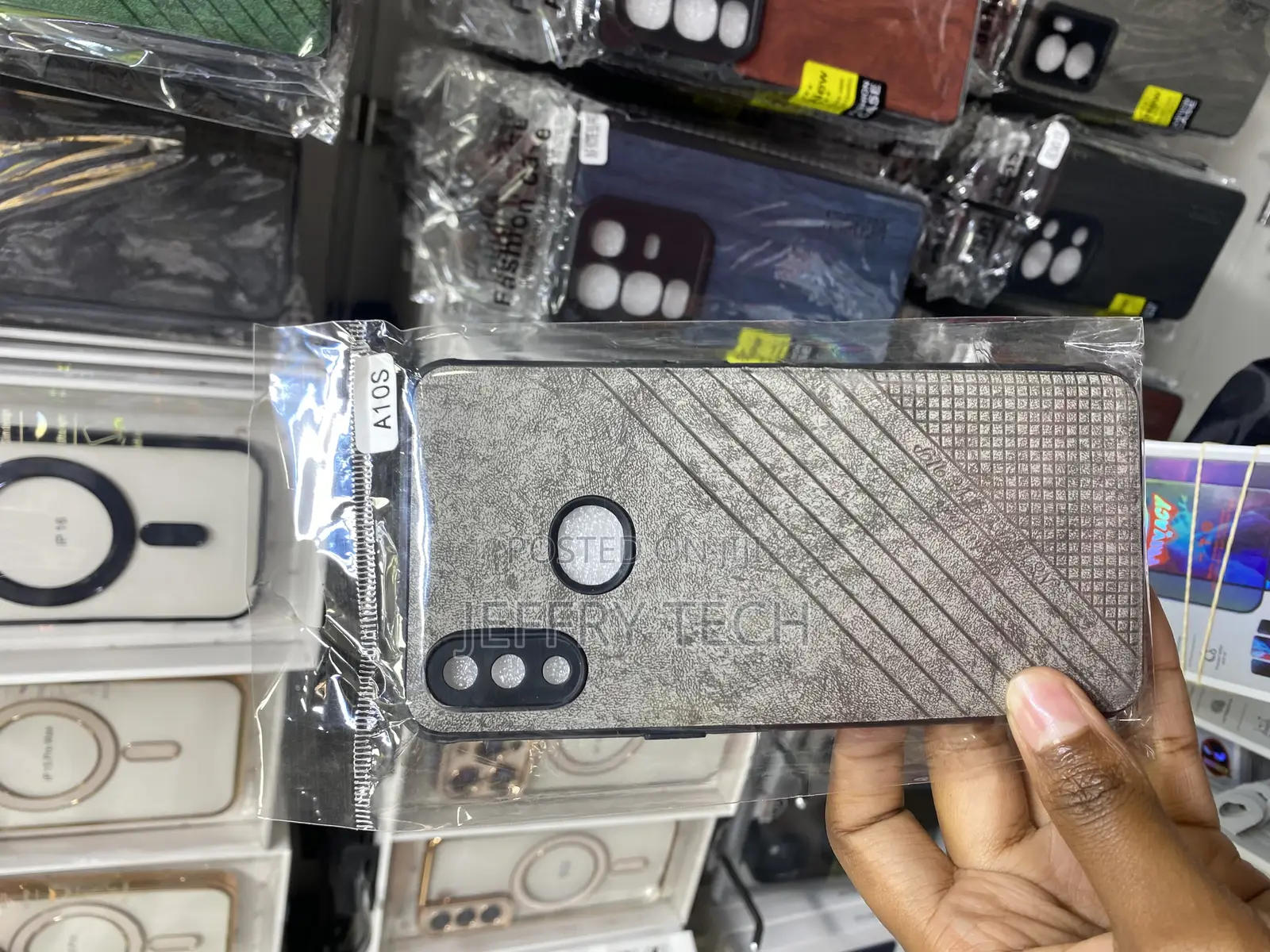 Liramack Leather Back Cover for Samsung Galaxy A10s