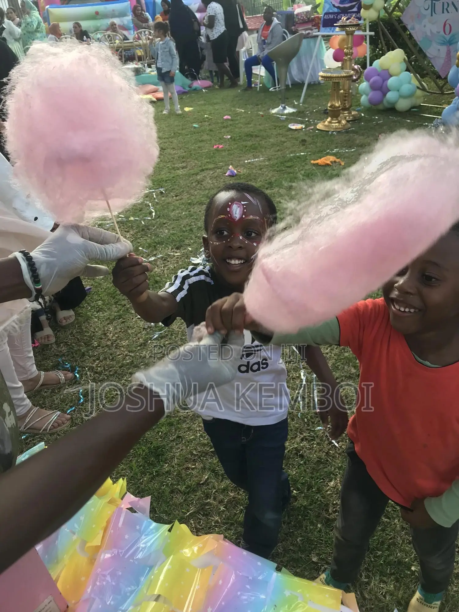 Cotton Candy,Face Painting and Clown Services