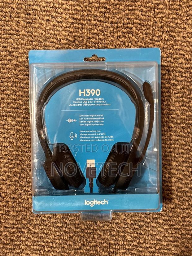 Logitech H390 Usb Headset With Noise-Canceling Mic - thumbnail 3