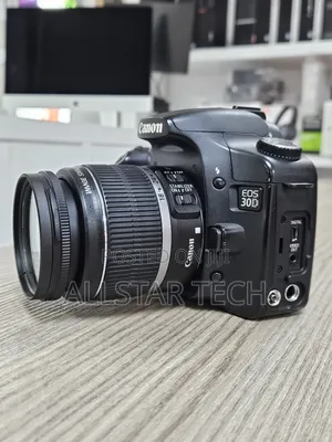 Canon Eos 30d Digital Camera With Canon Ef-S 18-55mm. Nb: No Videos.