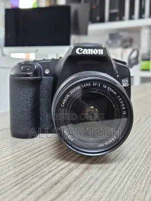 Canon Eos 30d Digital Camera With Canon Ef-S 18-55mm. Nb: No Videos.