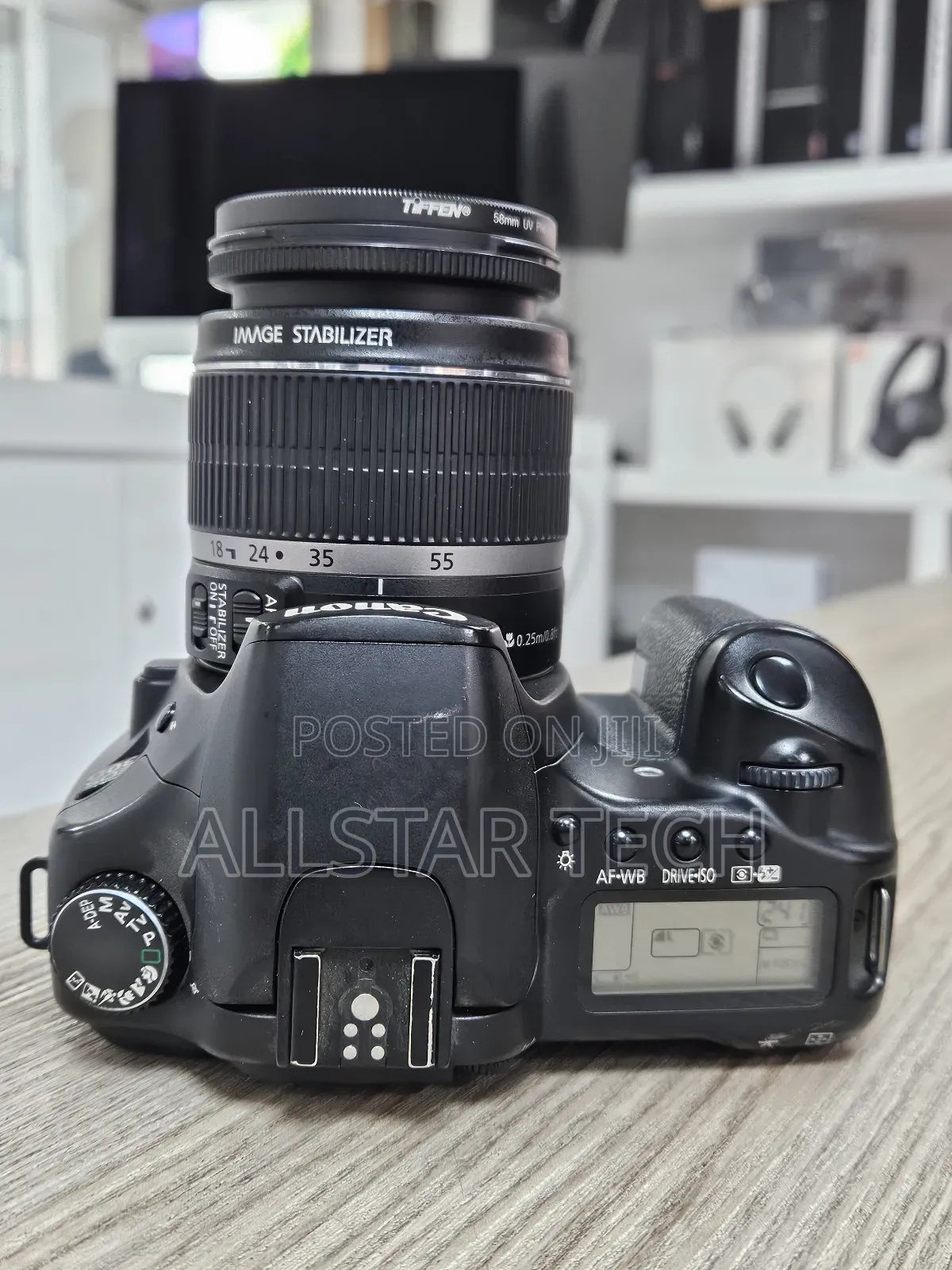 Canon Eos 30d Digital Camera With Canon Ef-S 18-55mm. Nb: No Videos.