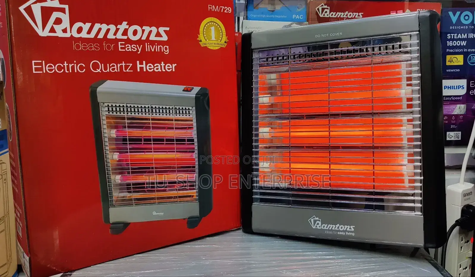 *Ramtons Quartz Heater Rm729