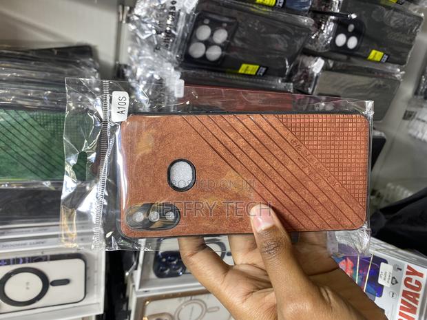 Muzz Leather Back Cover for Samsung Galaxy A10s - main view