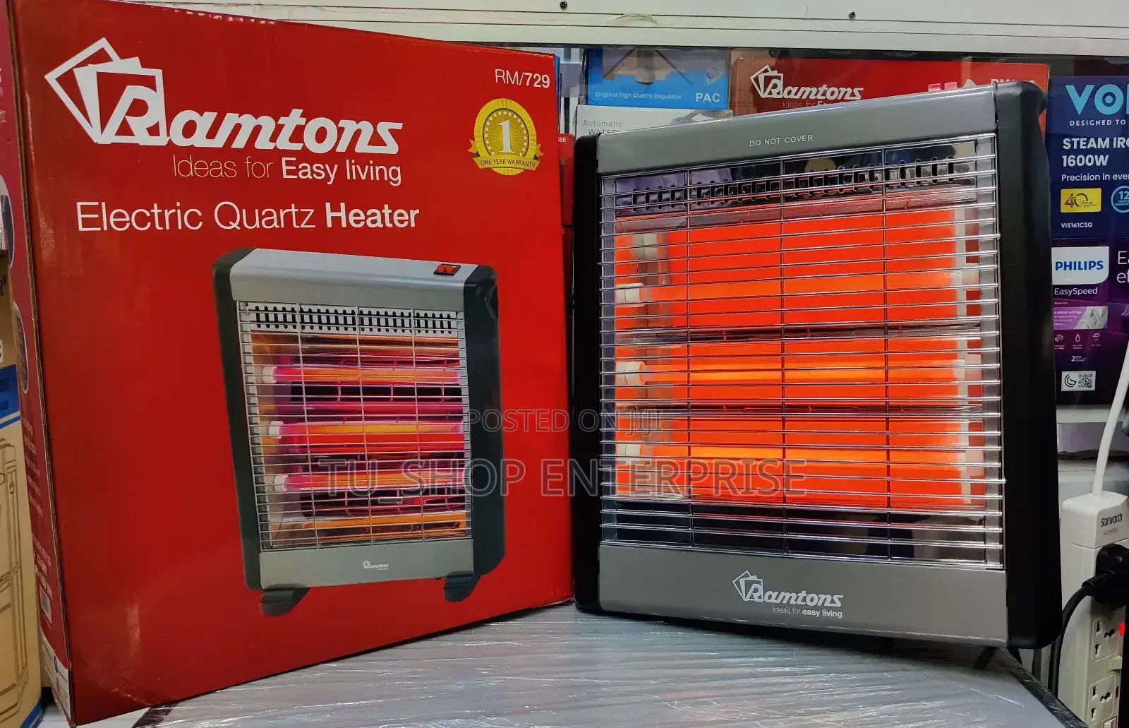 Room Heater!!*Ramtons Quartz Heater Rm729