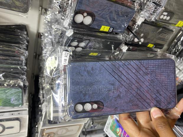 Lemax Samsung Galaxy A02 Pu Leather Style Back Case - thumbnail 2