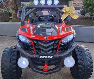 819 Red Rechargeable Electric Car