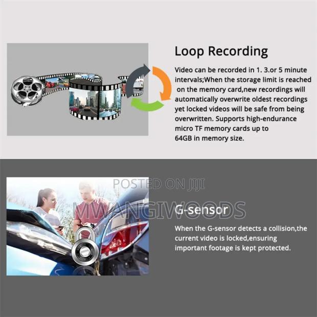 Dash Camera High Resolution With Wifi GPS - thumbnail 8