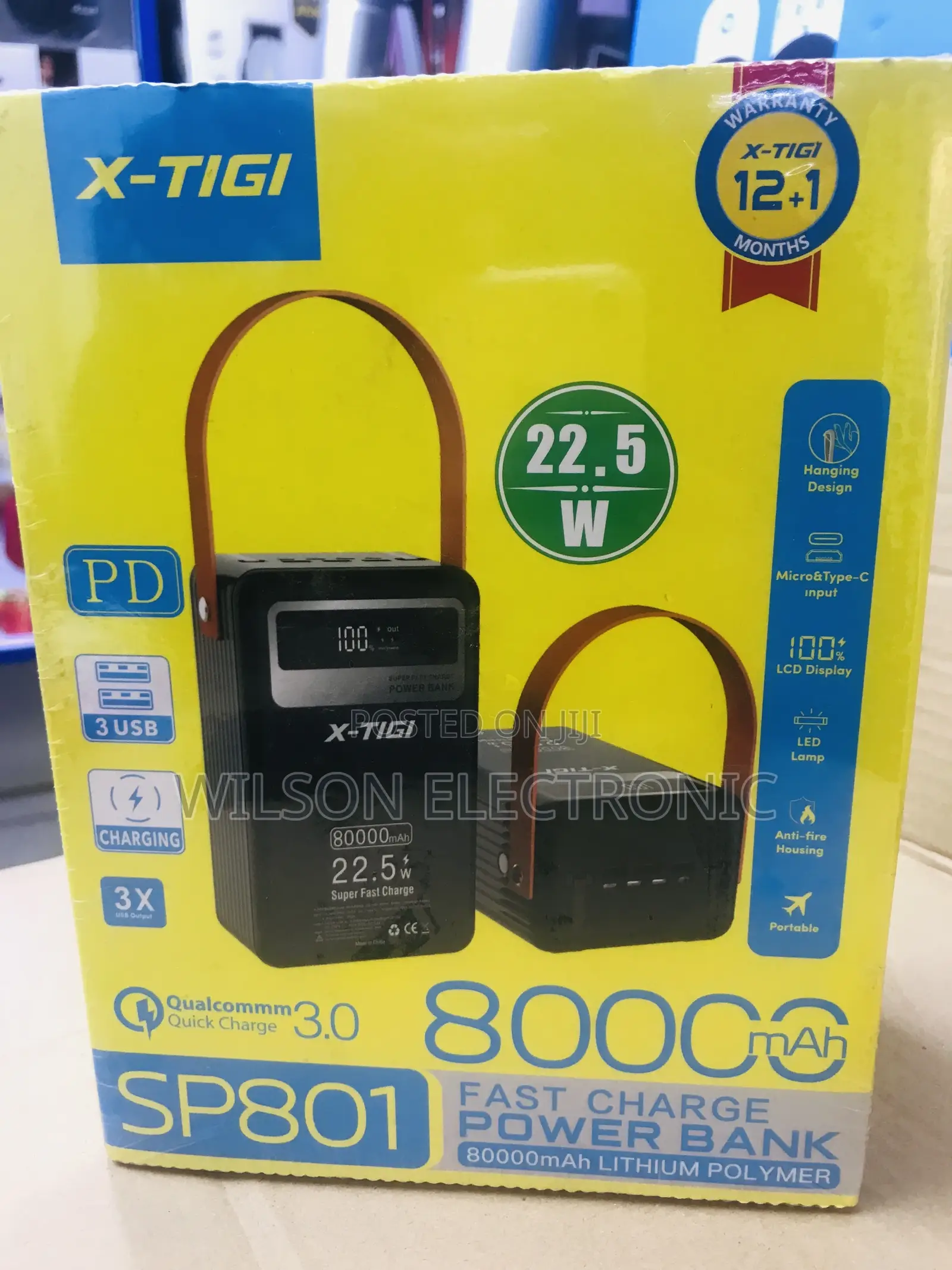 Fast Charger Powerbank. 80,000mah