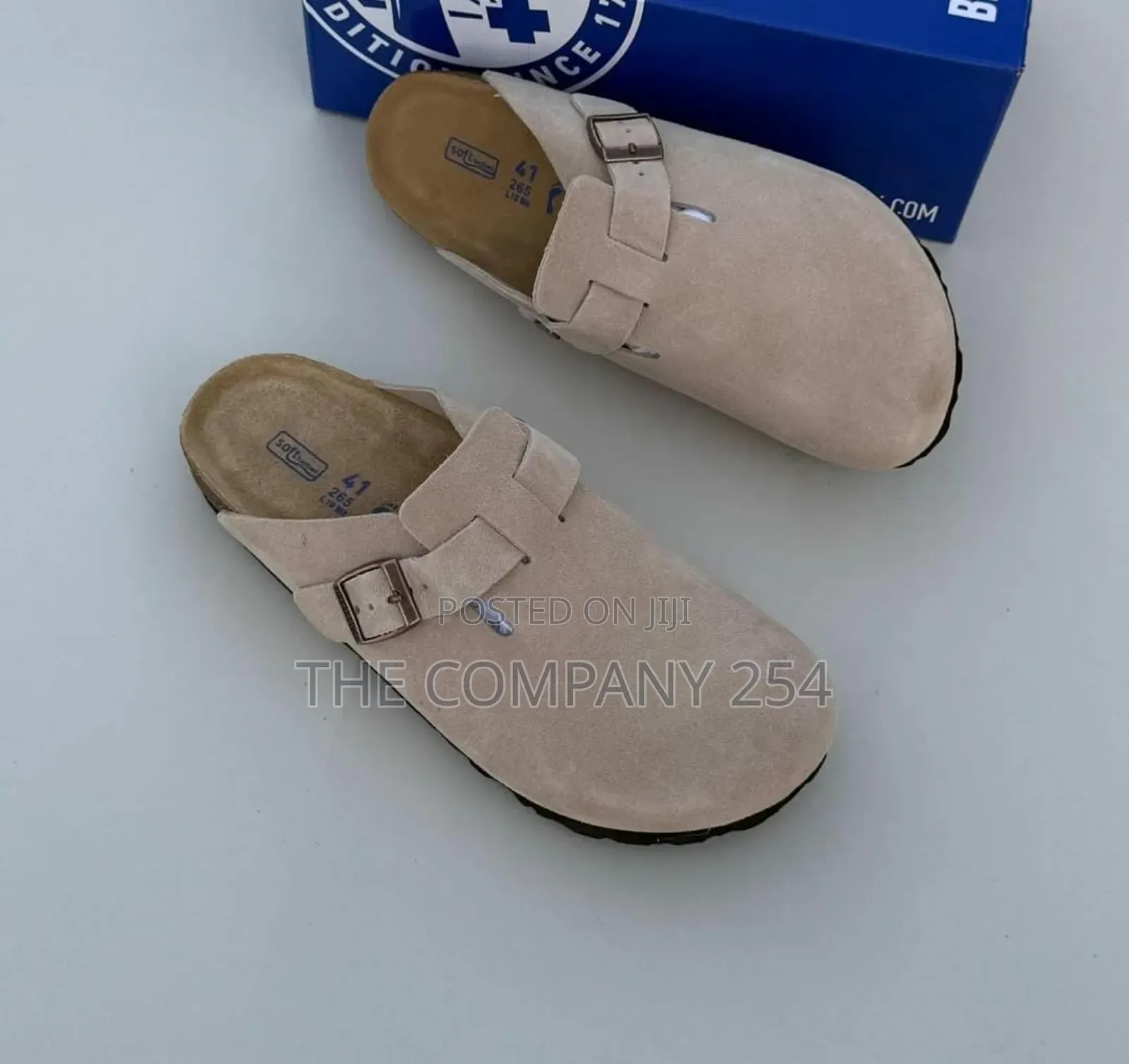 Quality Leather Casual Crogs Brick Stone Slide Open Shoes