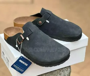 Quality Leather Casual Crogs Brick Stone Slide Open Shoes