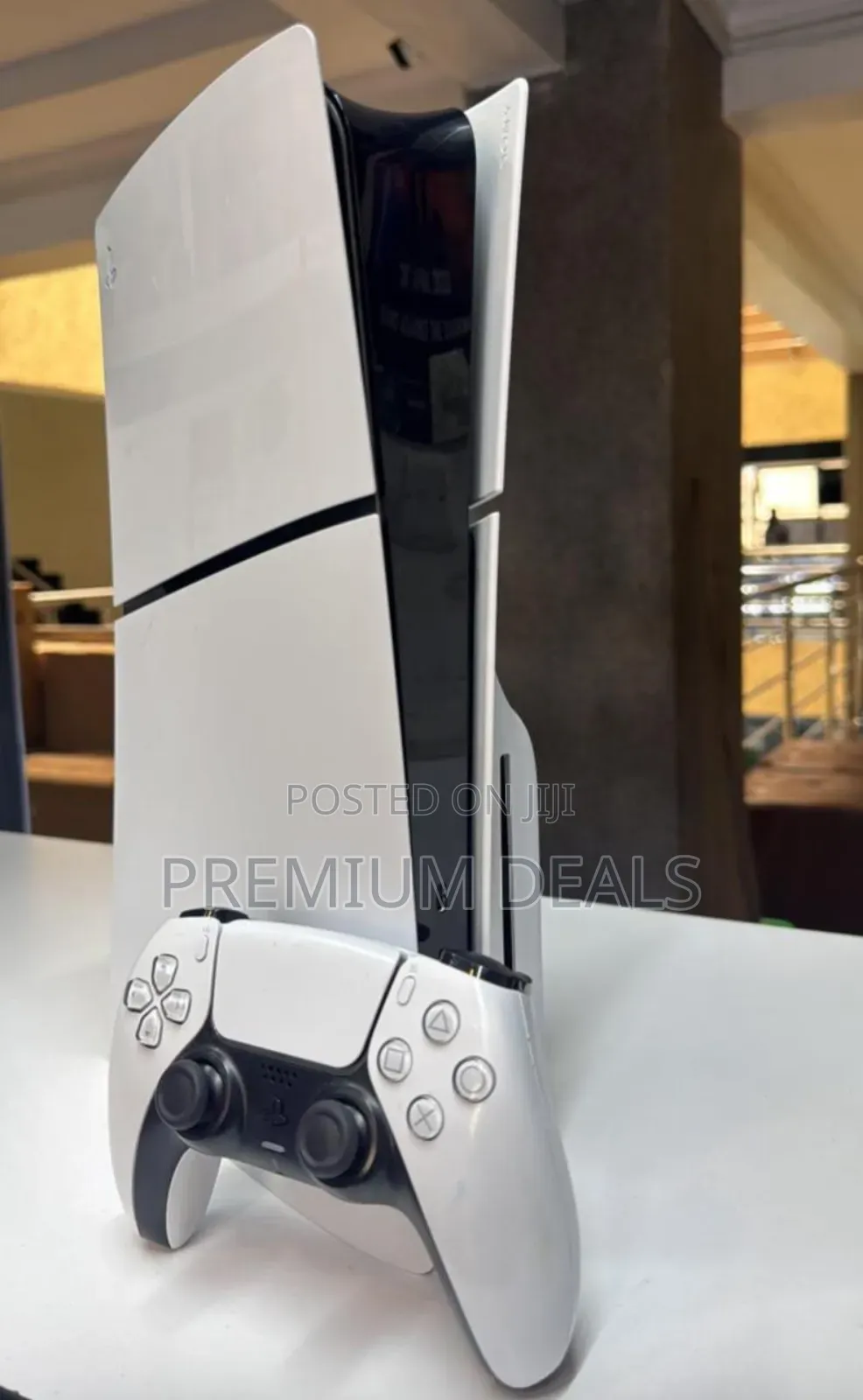 Preowned Ps5 Slim With One Controller.