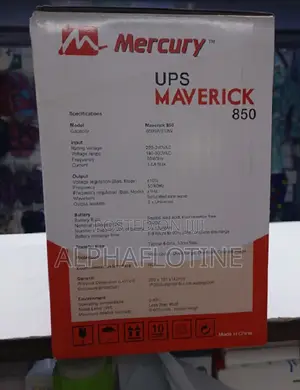 Mercury Maverick 850 Ups Offline 850va 2x Universal Socket