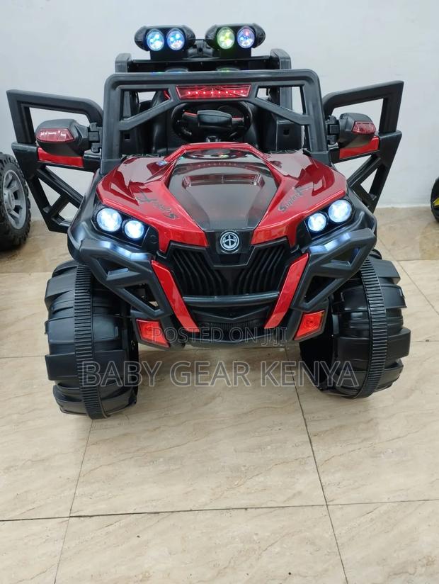 Red Super Electric Toy Car