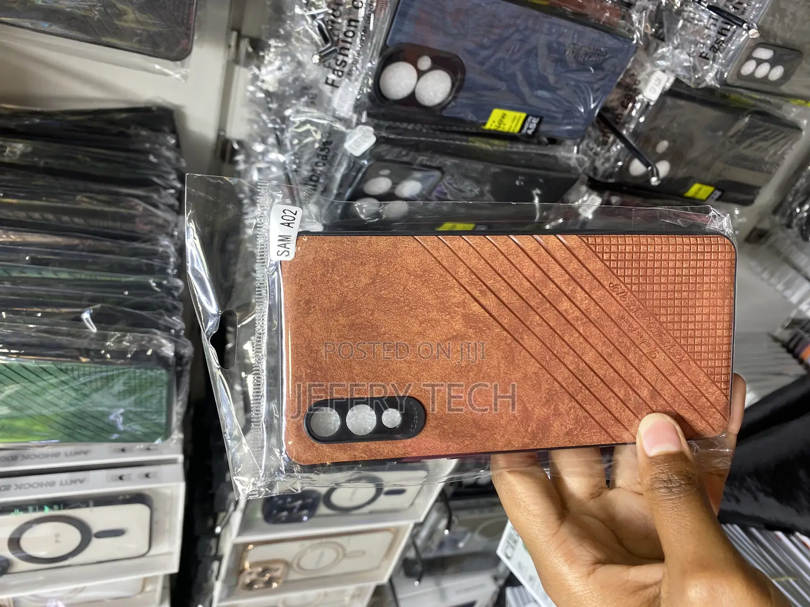 Likeline Samsung Galaxy A02 Pu Leather Style Case