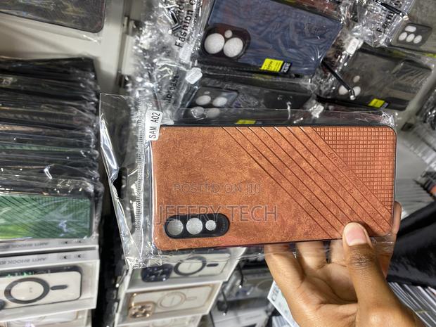 Likeline Samsung Galaxy A02 Pu Leather Style Case - main view