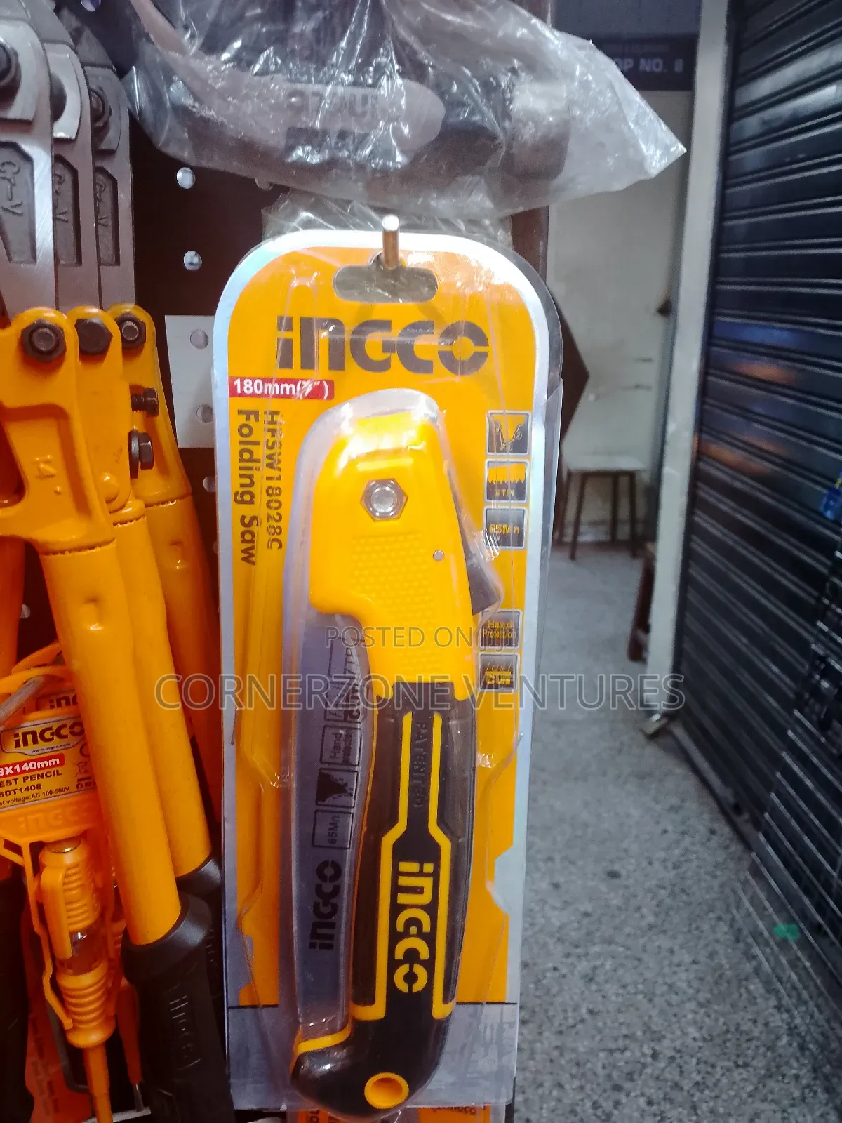 Pruning Saw / Ingco 180mm Folding Saw