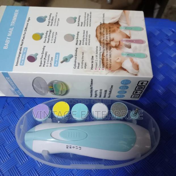 Electric Baby Nail File Clipper - main view