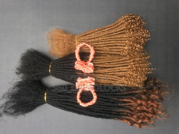 Artificial Dreadlocks (Curly Loc Extensions) - main view