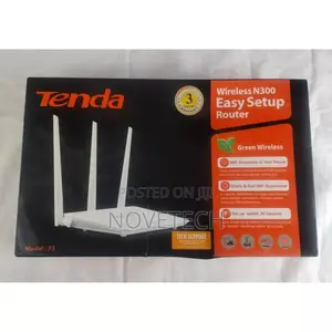 Tenda F3 White Wireless N300 Router