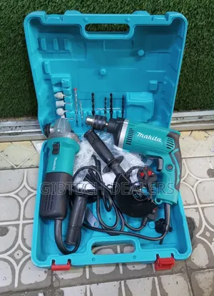Makita Combo Drill Set Grinder