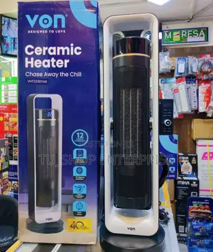 *Von Ceramic Tower Room Heater With Fan