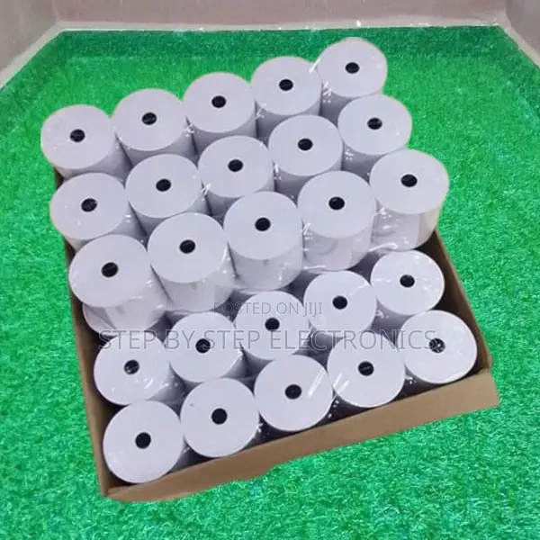 Inexpensive 50 Pieces of 80mm by 80mm by 13mm Thermal Rolls