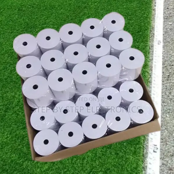 Heavy Duty 50 Pieces of 80mm by 80mm by 13mm Thermal Rolls