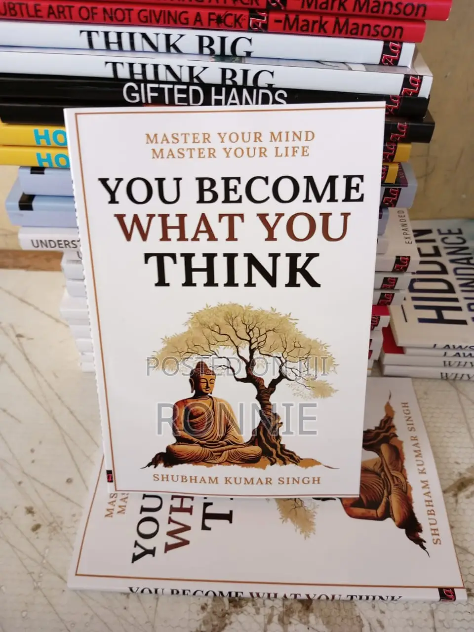 "You Become What You Think" Book by Shubham Kumar Singh