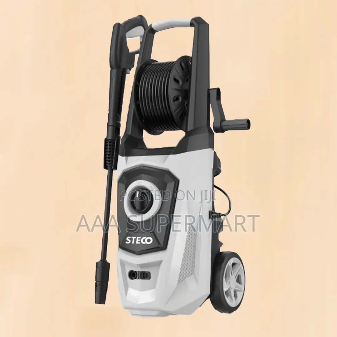 SPW-2000 Steco High Pressure Washer 2000w W/ Hose Reel