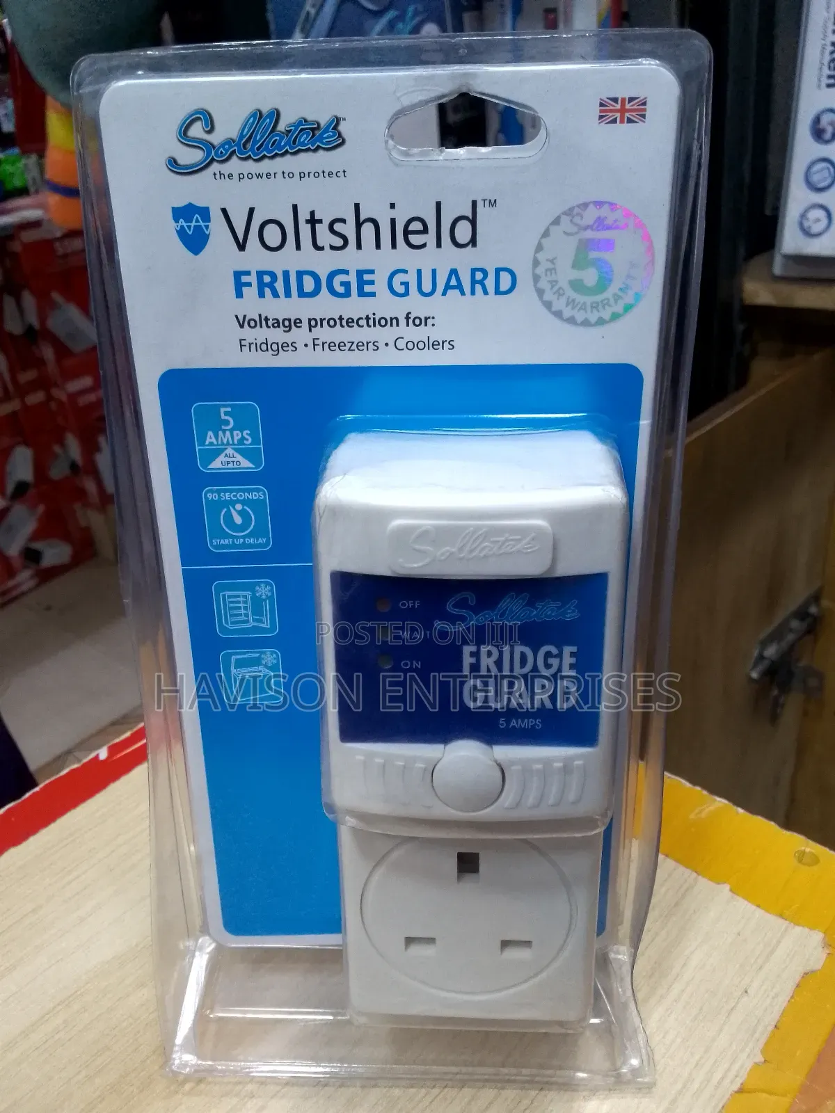 5amps Sollatek Fridge Guard