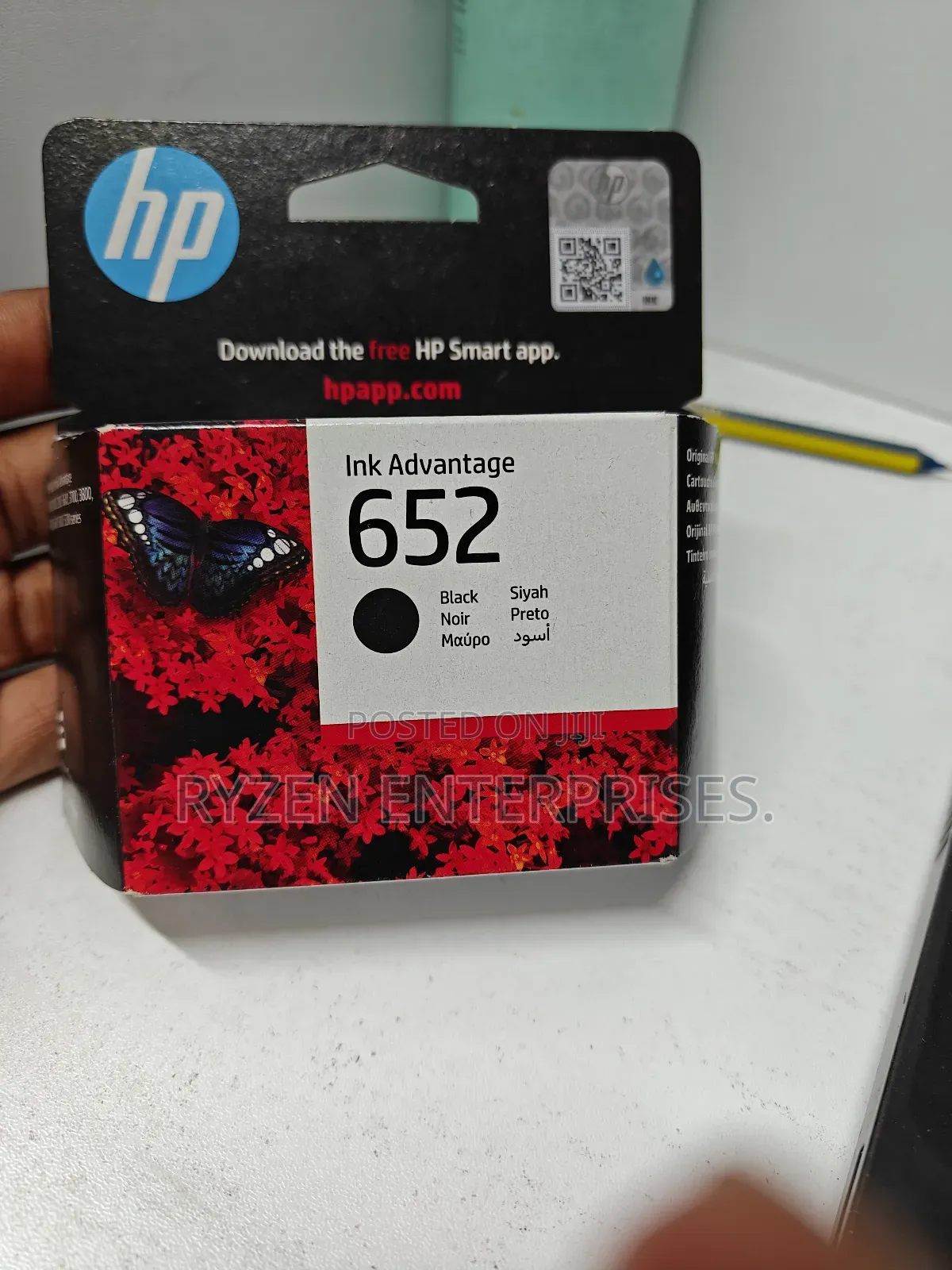 Hp Cartridges 652 Black