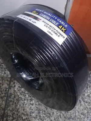 Camera Cable Rg59 With Power CCTV Cable 100 Meters