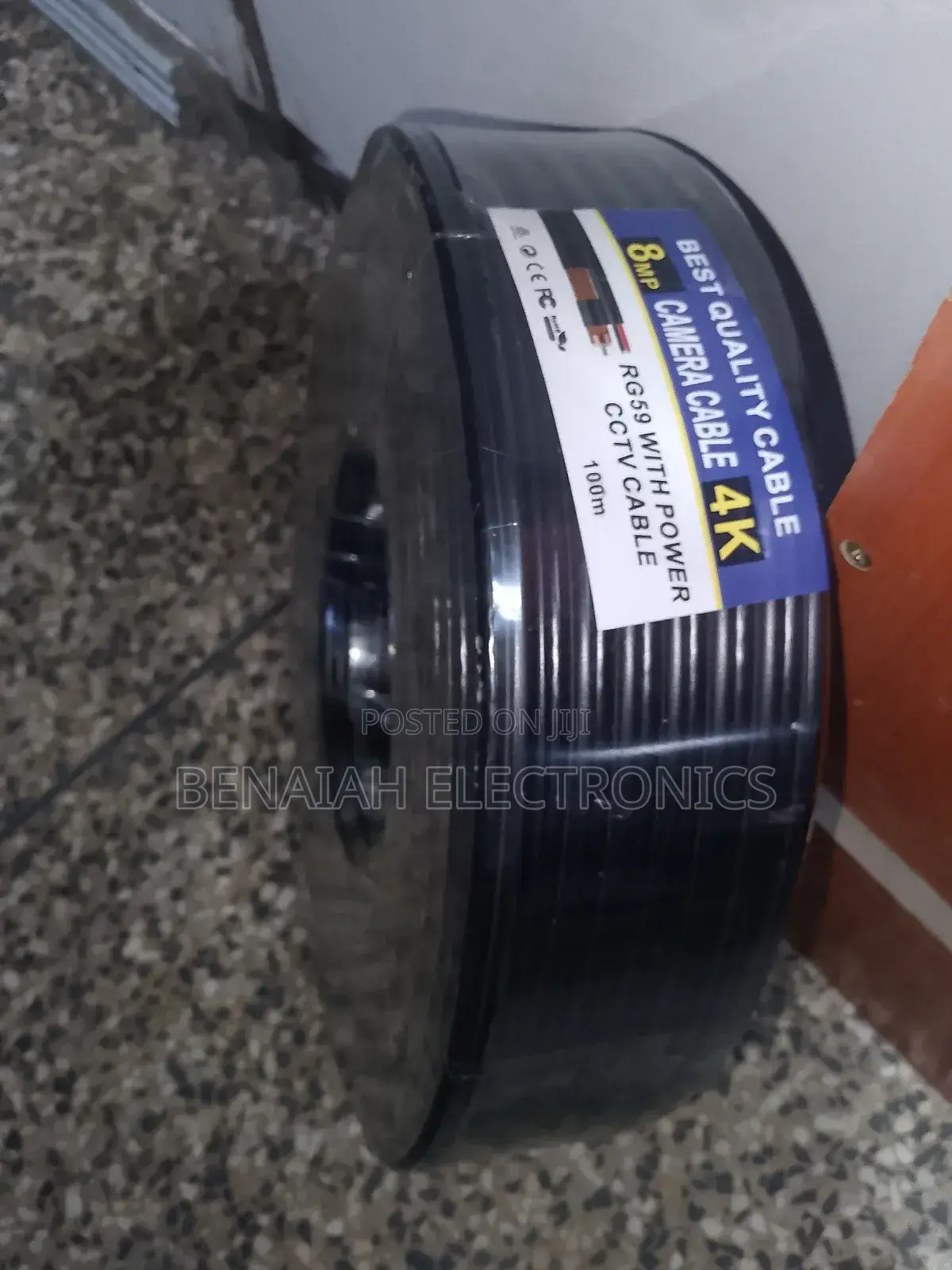 Camera Cable Rg59 With Power CCTV Cable 100 Meters