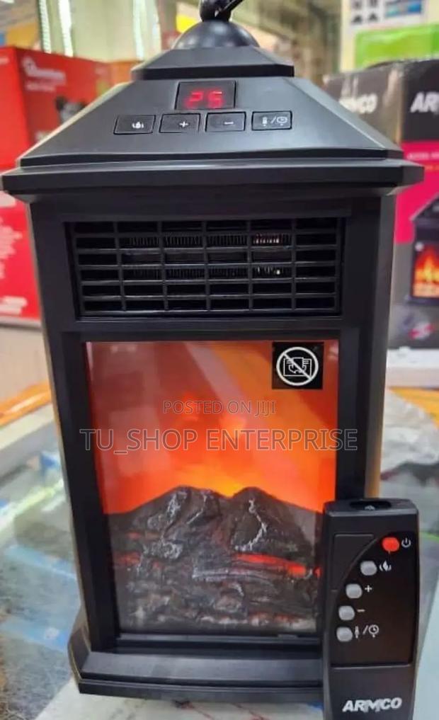*Armco Fireplace Heater.