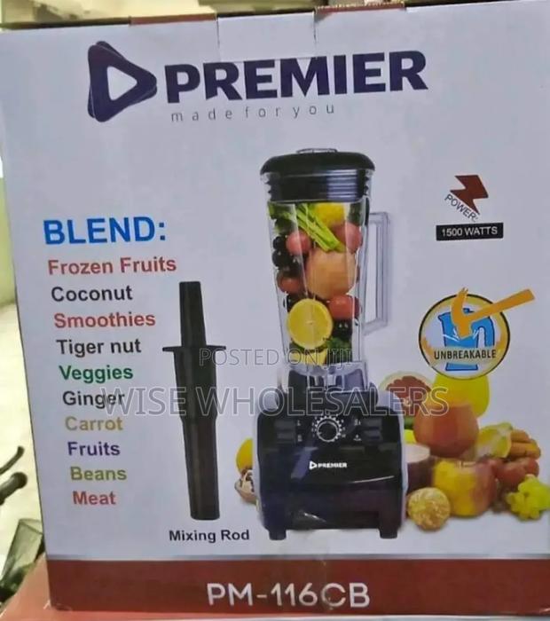 Heavy Duty Premier Commercial Blender Available
