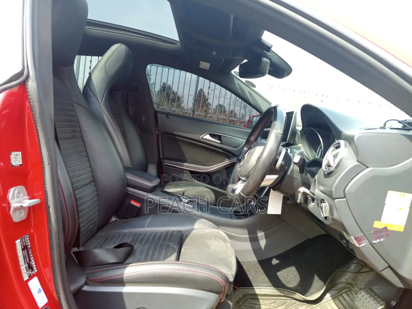 Mercedes-Benz A-Class 2016 Red
