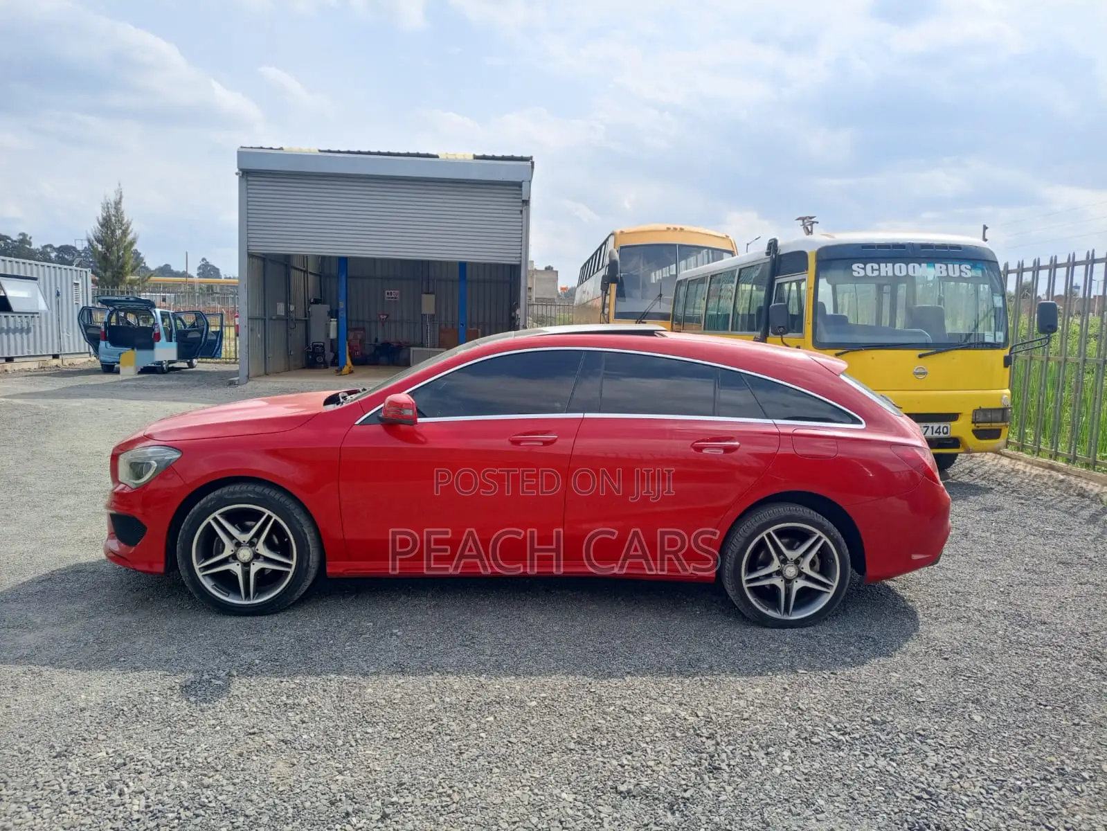 Mercedes-Benz A-Class 2016 Red