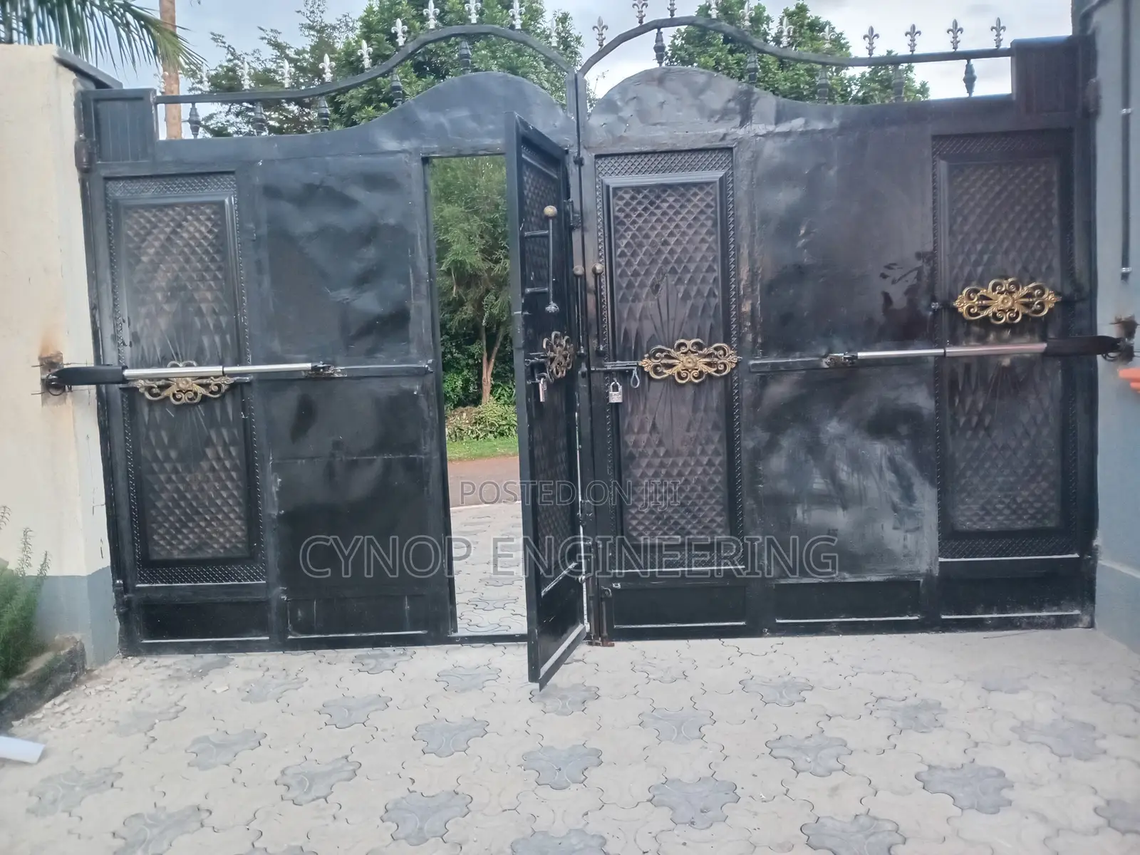 Motorized Smart Gate Opening Mechanism