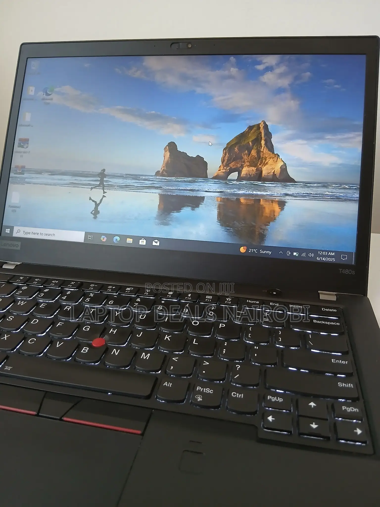 Laptop Lenovo ThinkPad T480s 16GB Intel Core I5 SSD 256GB