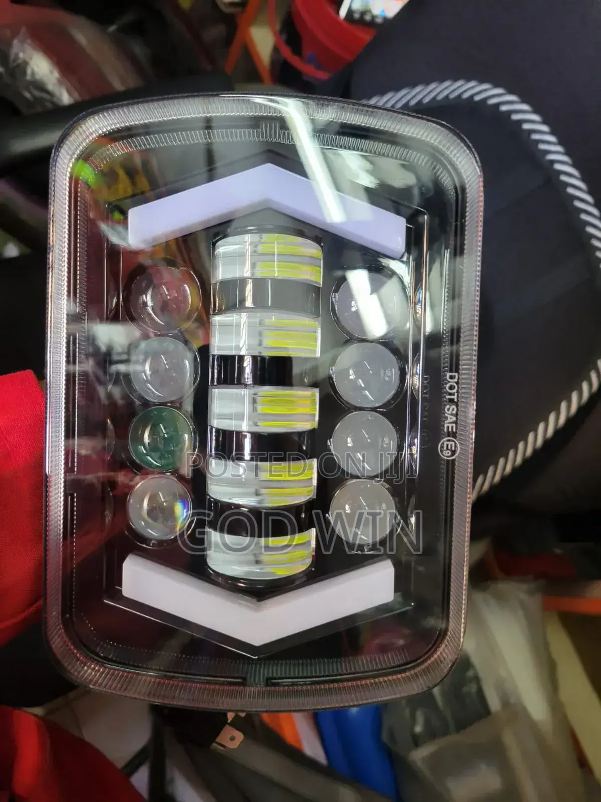 Led Headlights Lamp Digital