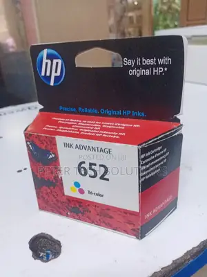 Hp 652 Tri Colour Cartridge Available